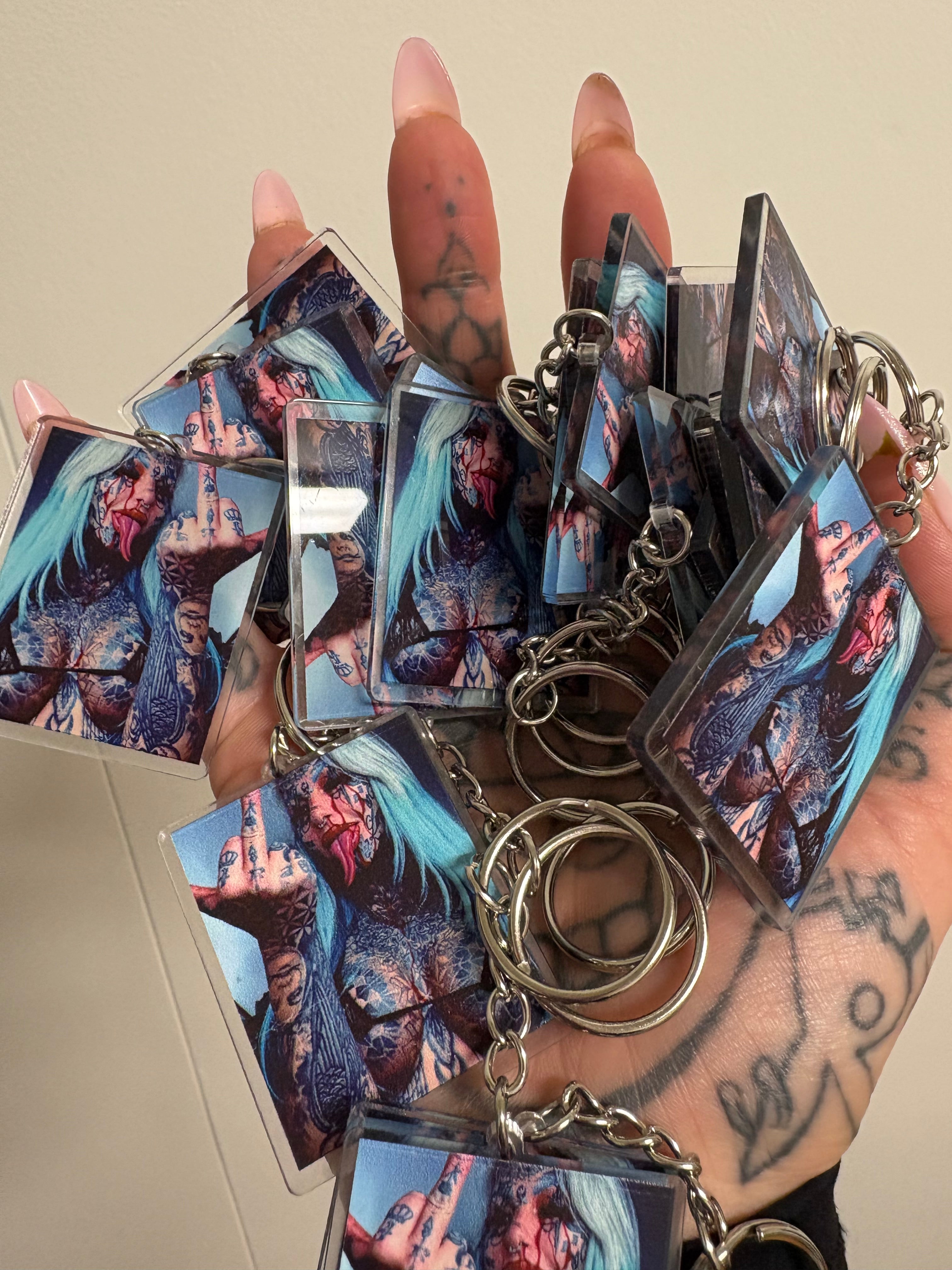 ‘SHE-DEVIL’ KEYCHAIN