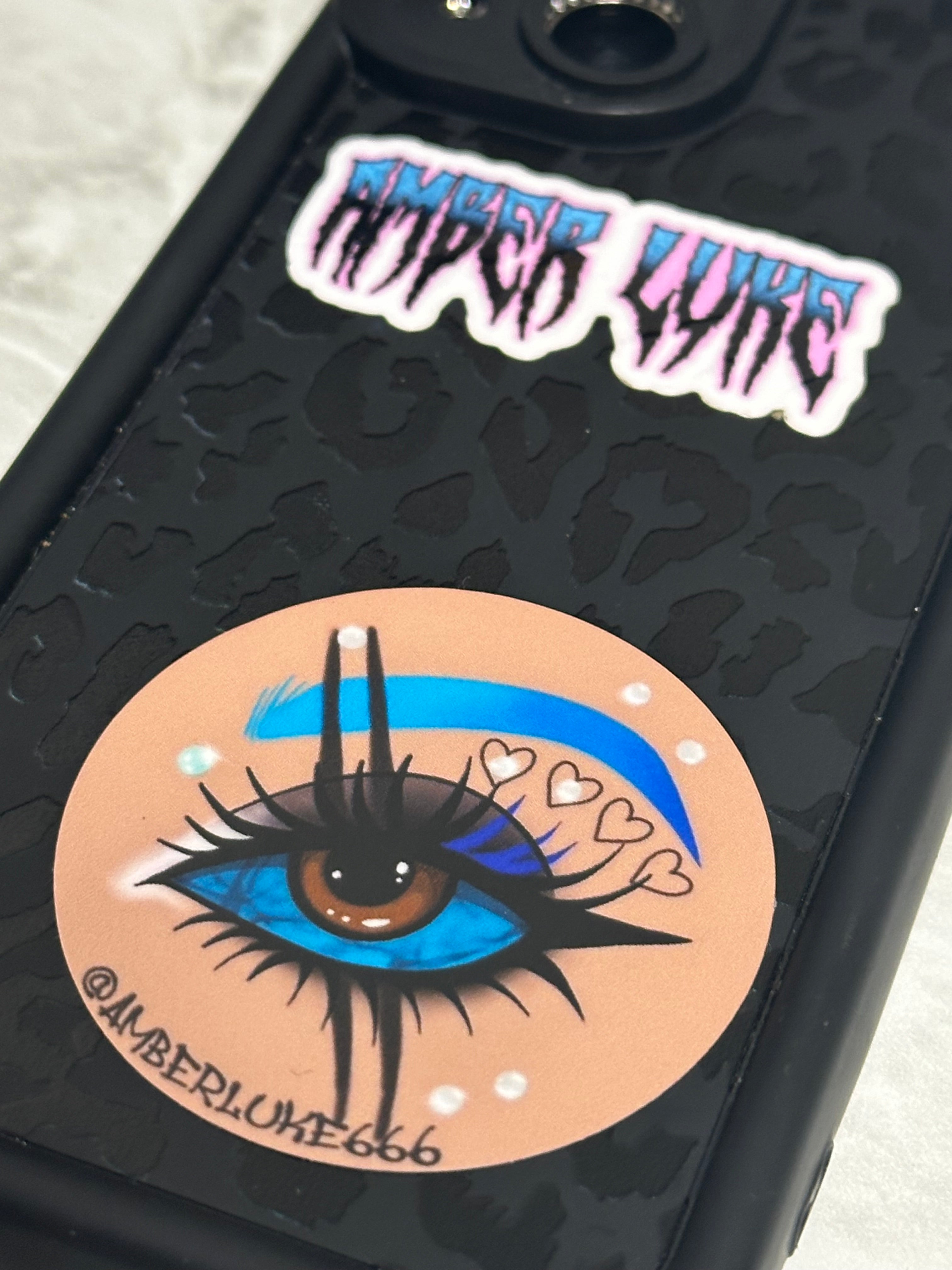 'AMBER LUKE' STICKER