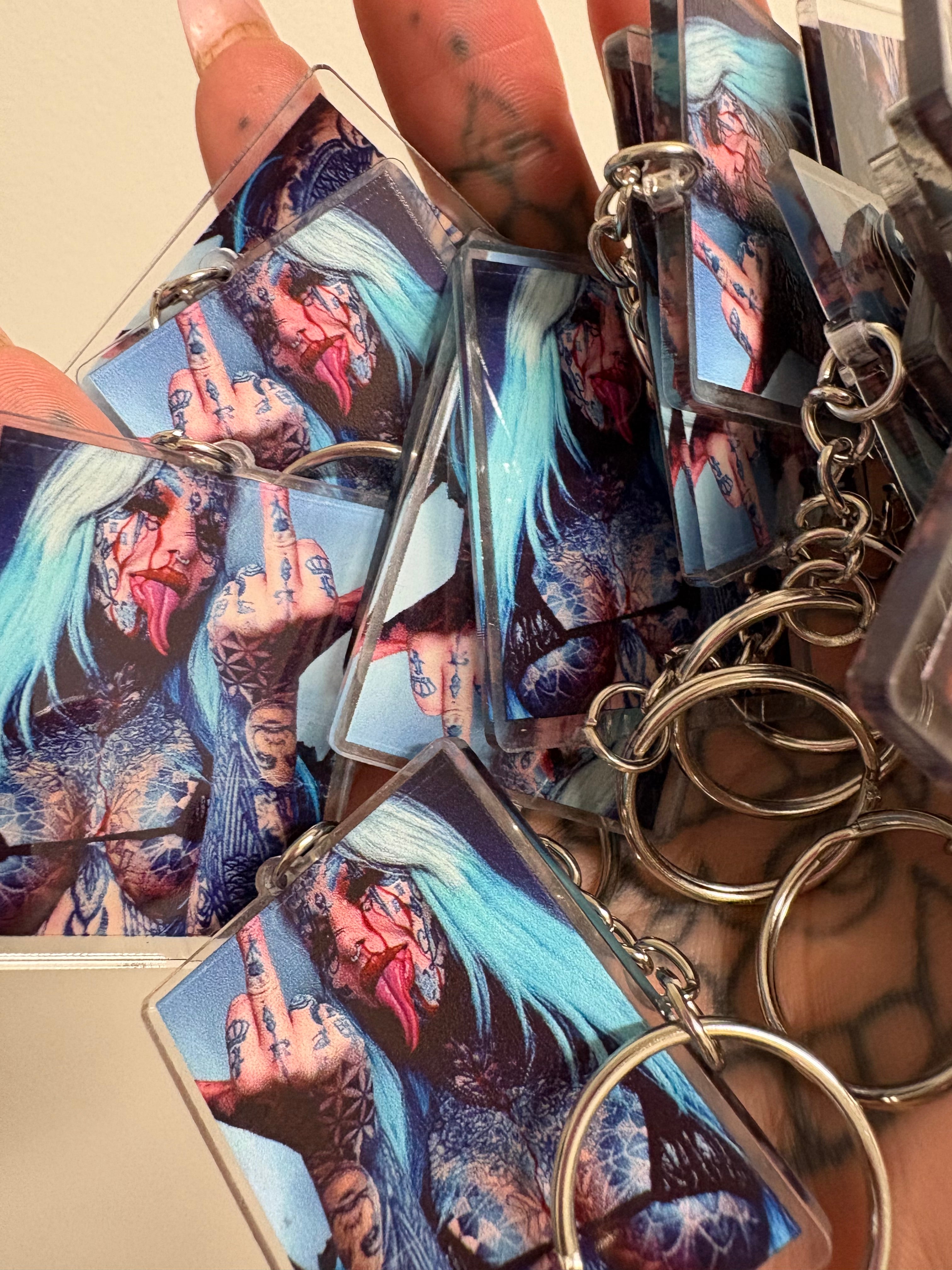 ‘SHE-DEVIL’ KEYCHAIN