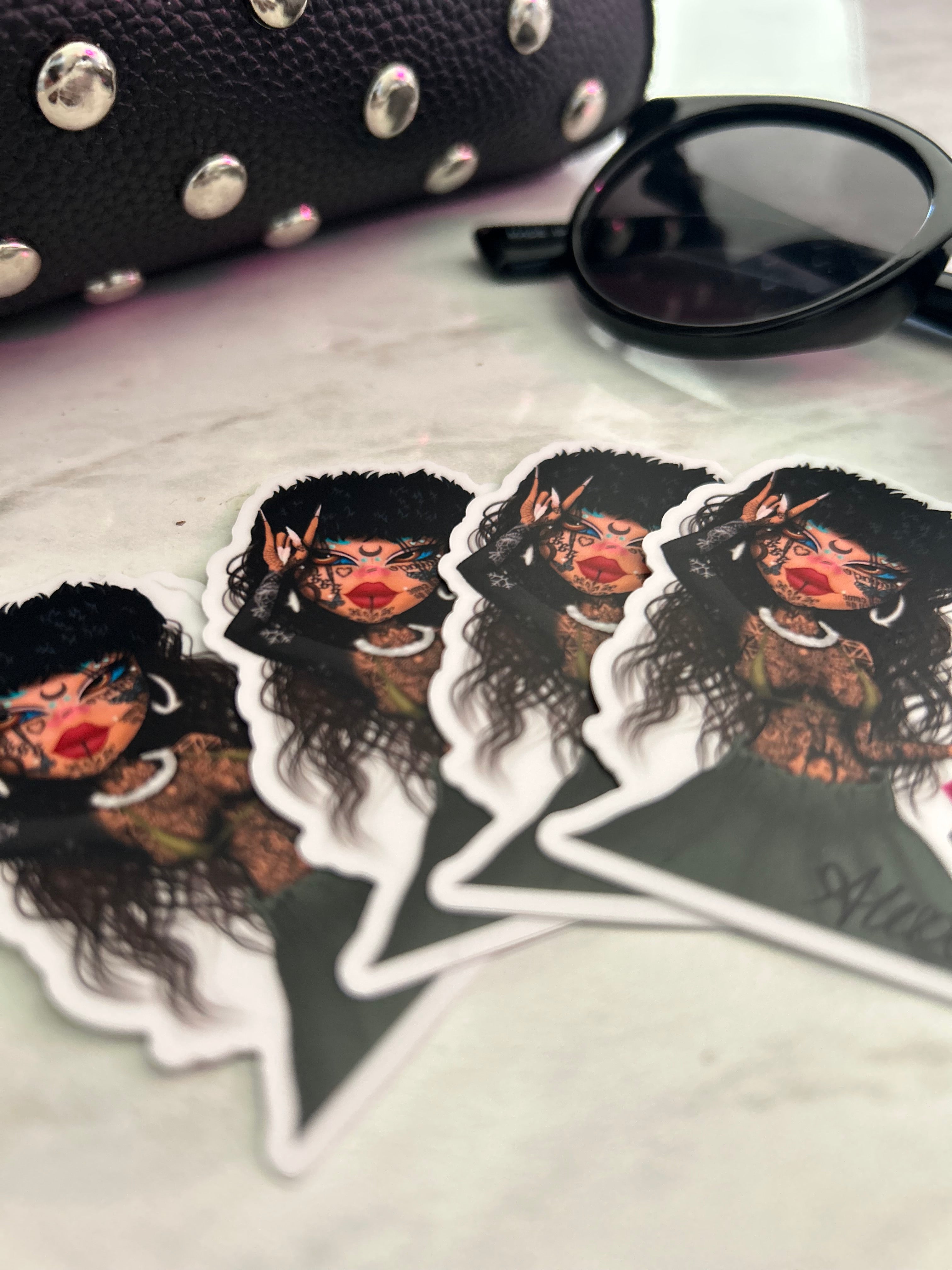 ‘ANIMATED AMBS’ STICKER