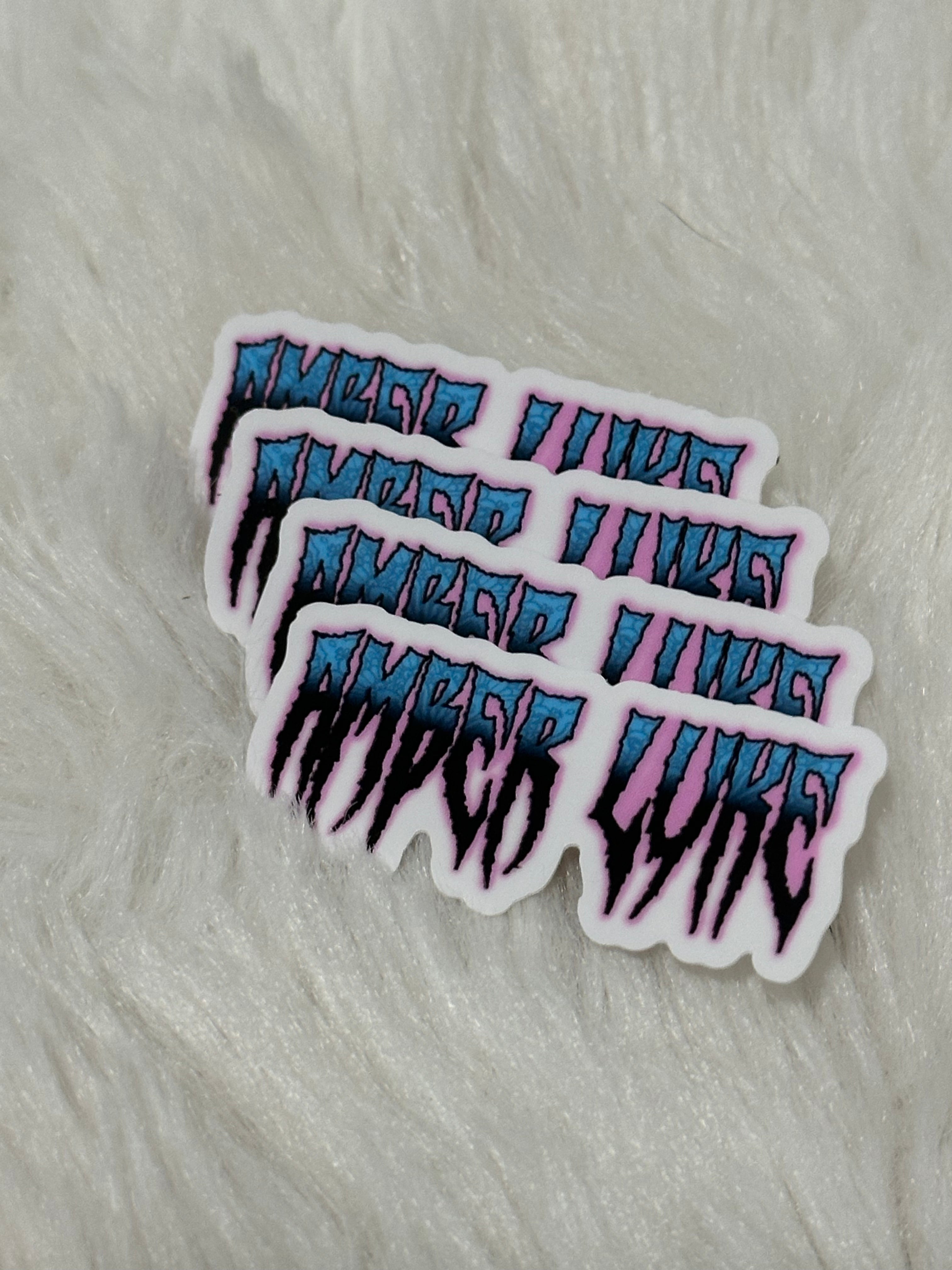 'AMBER LUKE' STICKER