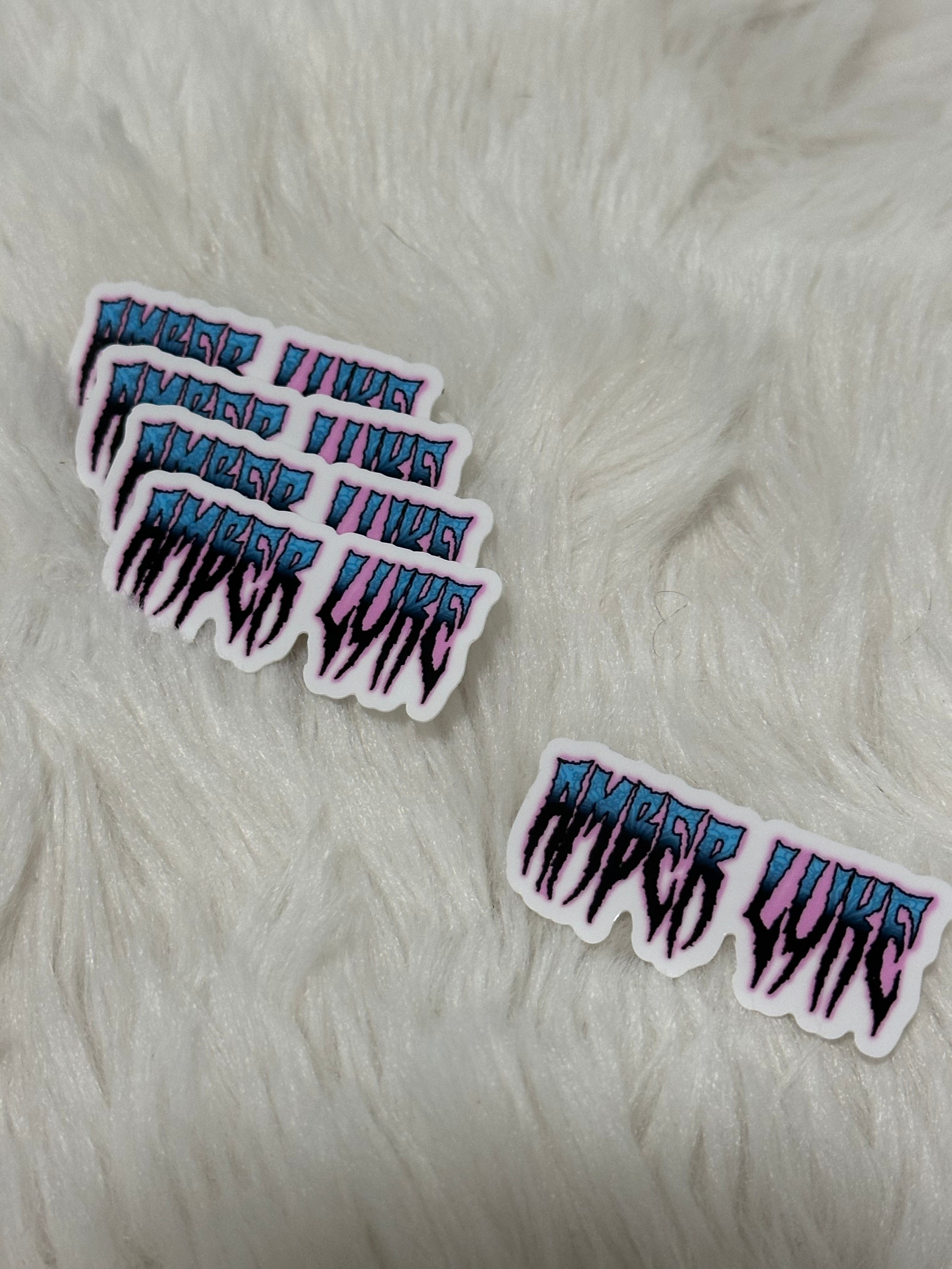 'AMBER LUKE' STICKER